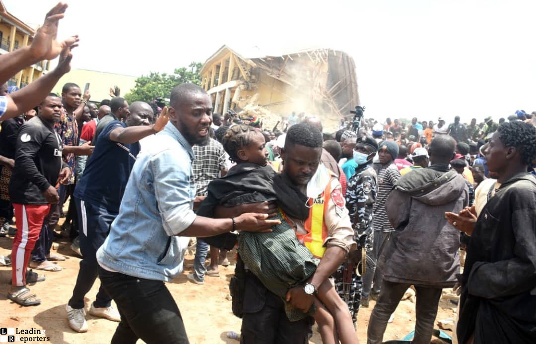Pic 9 Collapsed School Building in Jos