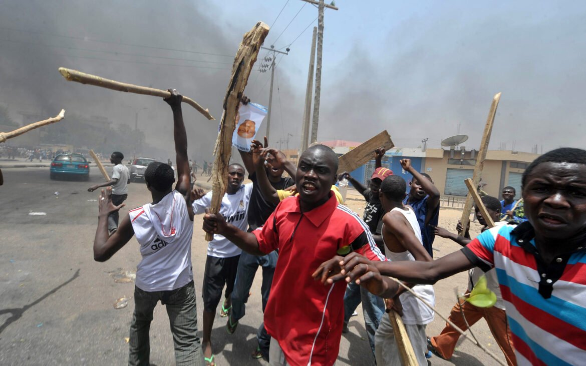 Buhari-Youth-Post-Election-Violence-The-Trent Violence